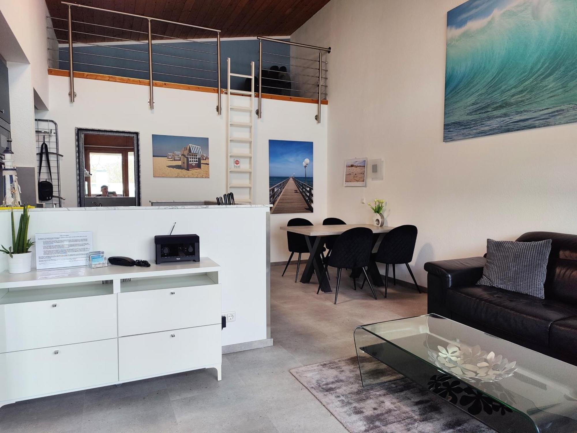 Апартаменты Dachgeschoss Whg. 23, Haus Mecklenburg Кюлунгсборн Экстерьер фото